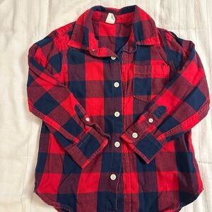 GAP Kids Buffalo Plaid Shirt